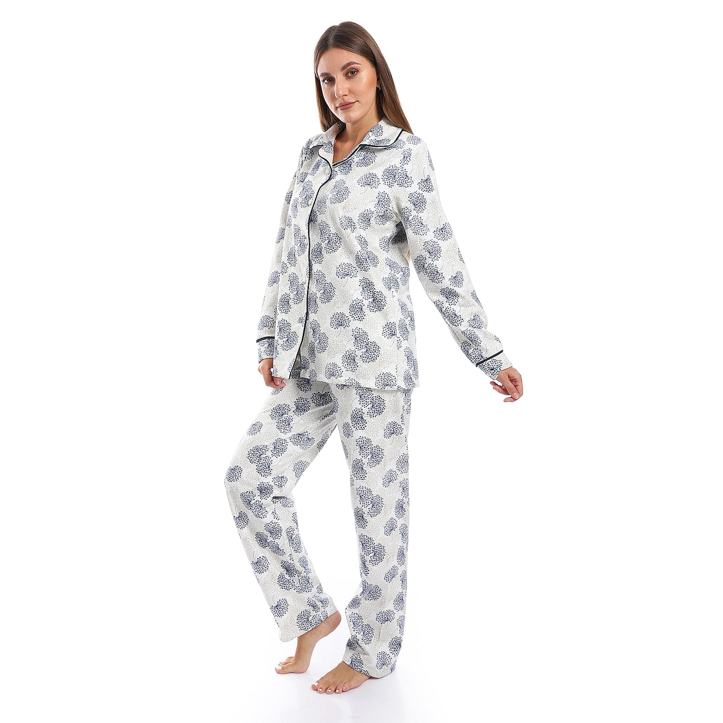 D31 بجامة شتوي ميلتون بزراير