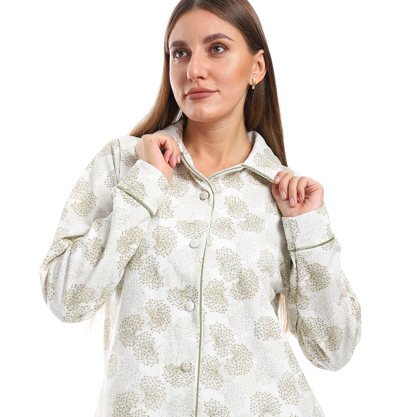 D31 بجامة شتوي ميلتون بزراير