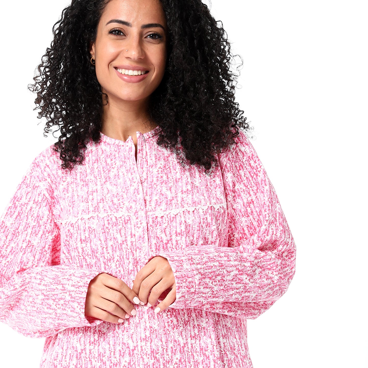 92 قميص نوم ميلتون بسفرة و دانتيل