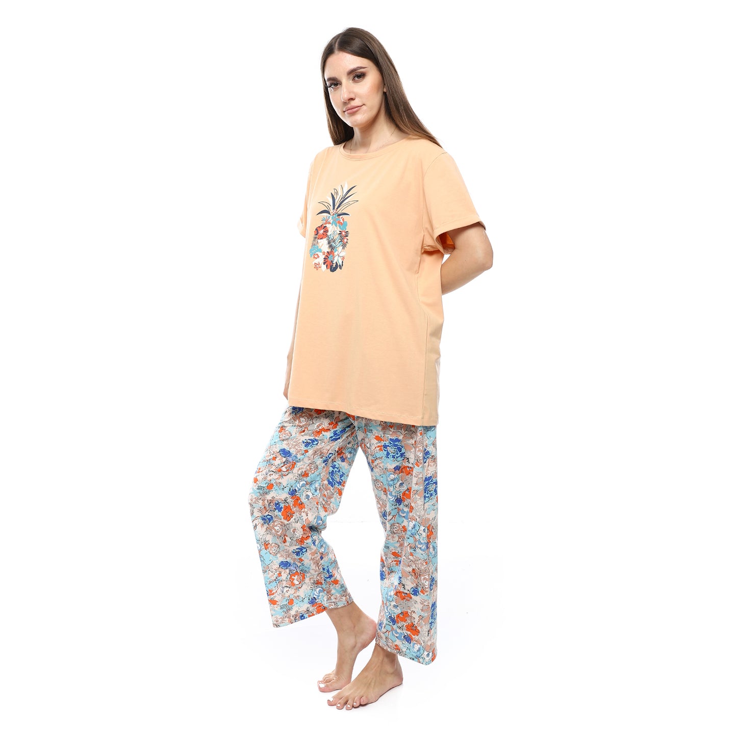 4417 بجامة صيفي مشجرة
