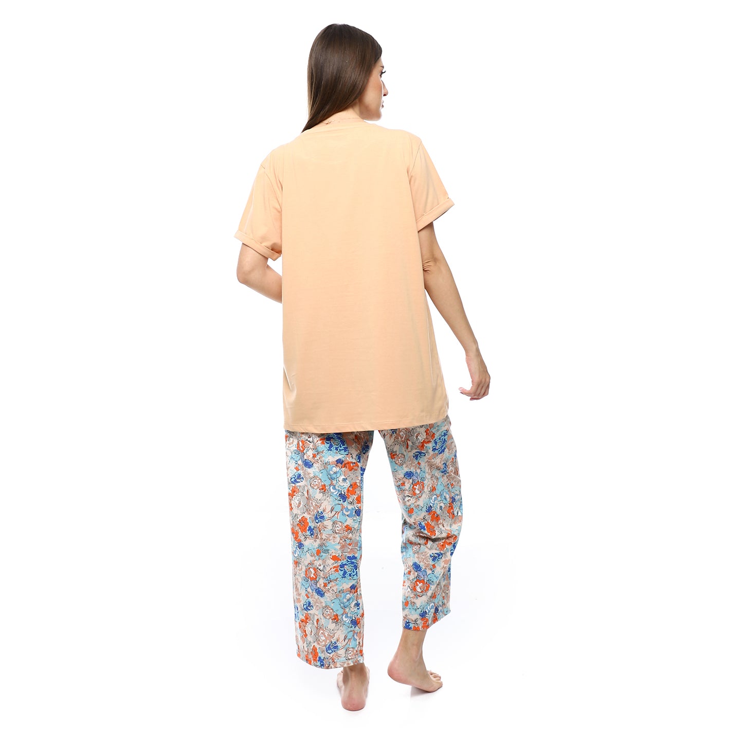 4417 بجامة صيفي مشجرة