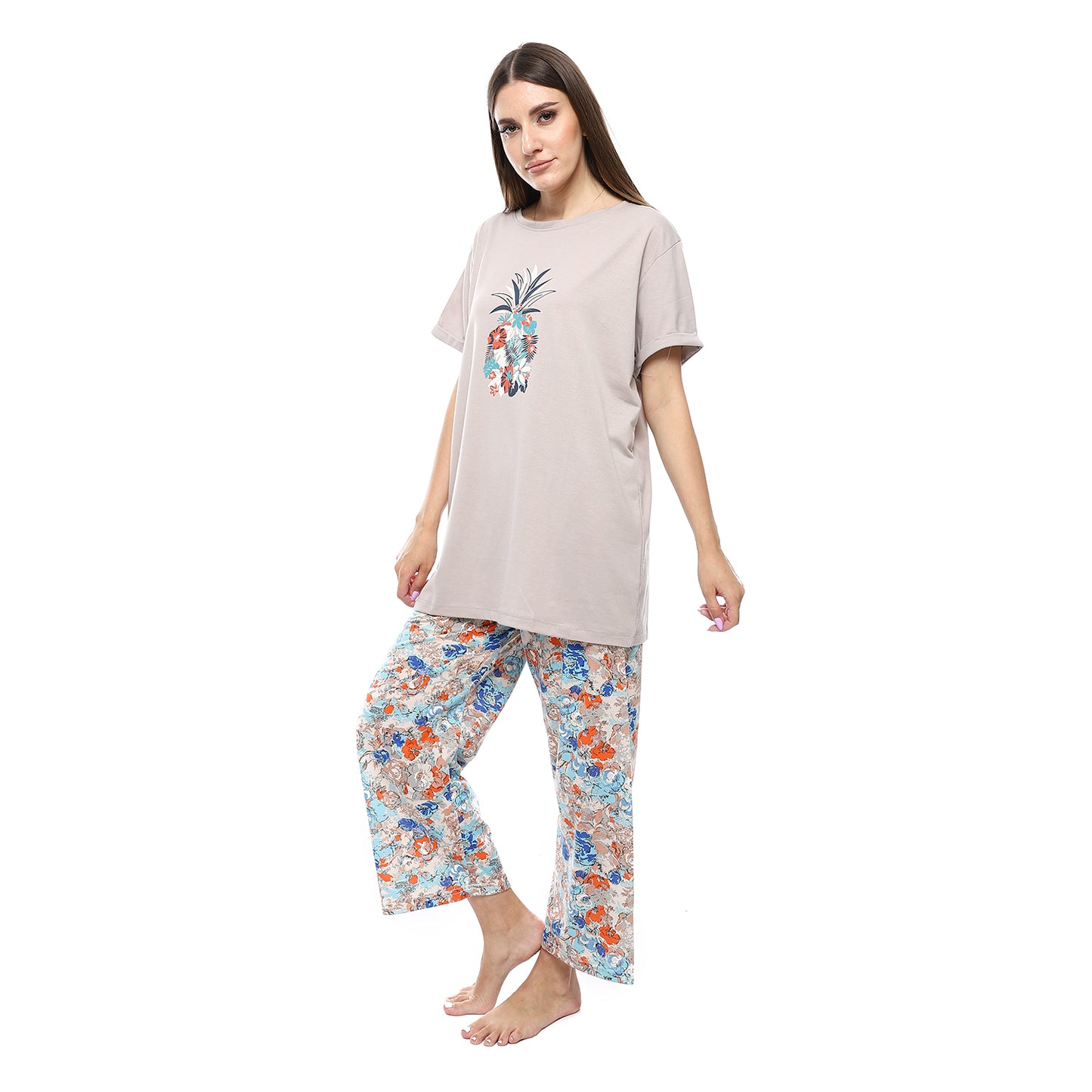 4417 بجامة صيفي مشجرة