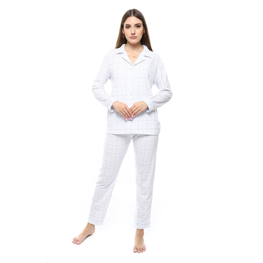 4730 بجامة كلاسيك كم طويل