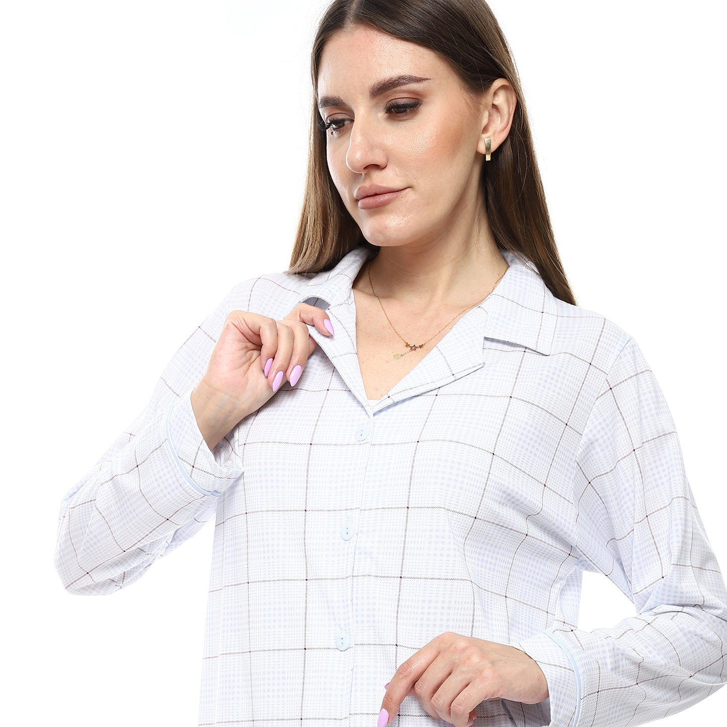 4730 بجامة كلاسيك كم طويل