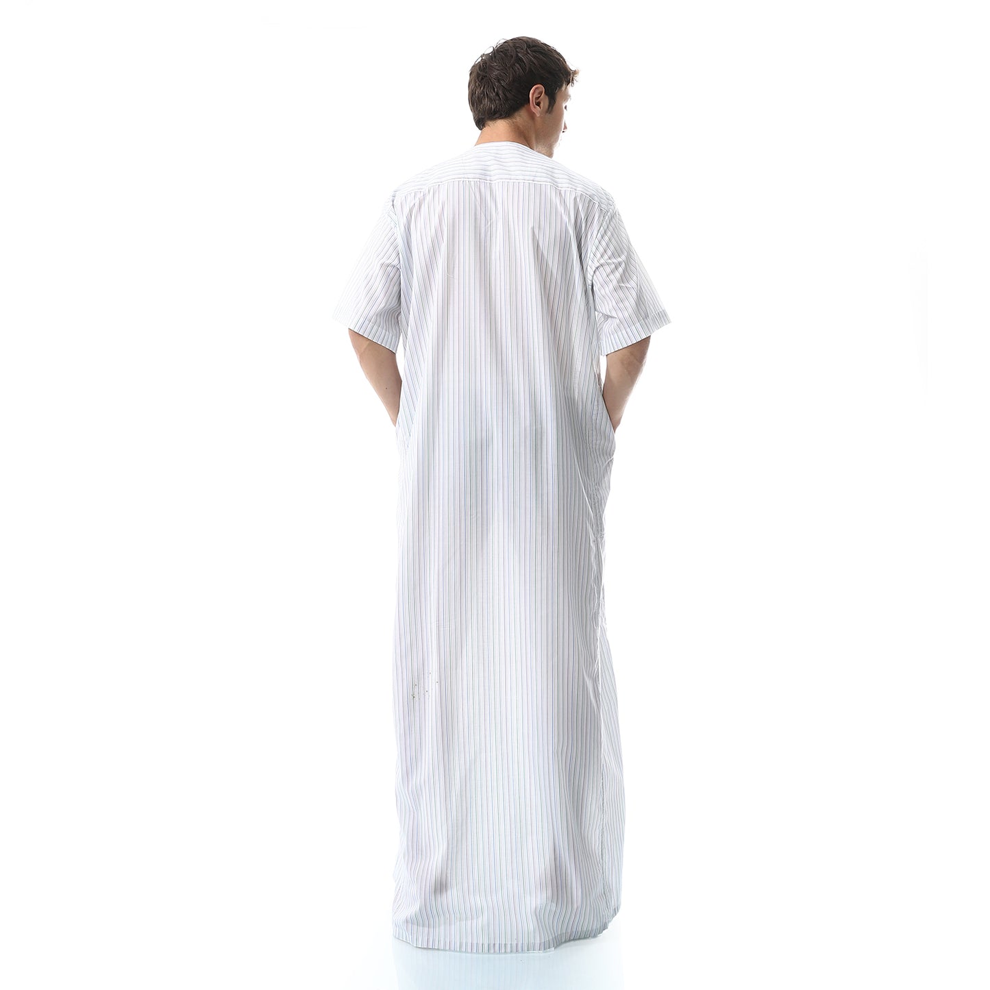 جلابية رجالي قطن مقلمة 7002
