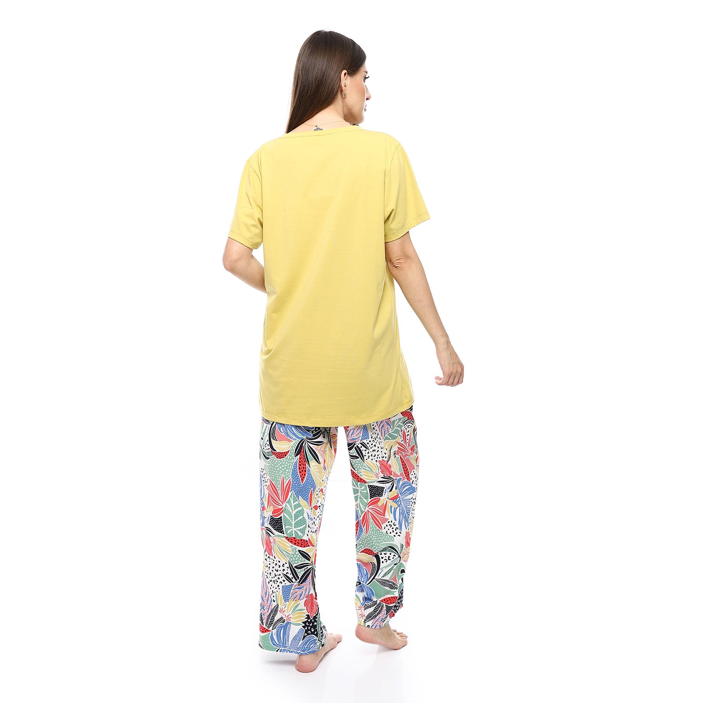 7705 بجامة صيفي مشجرة