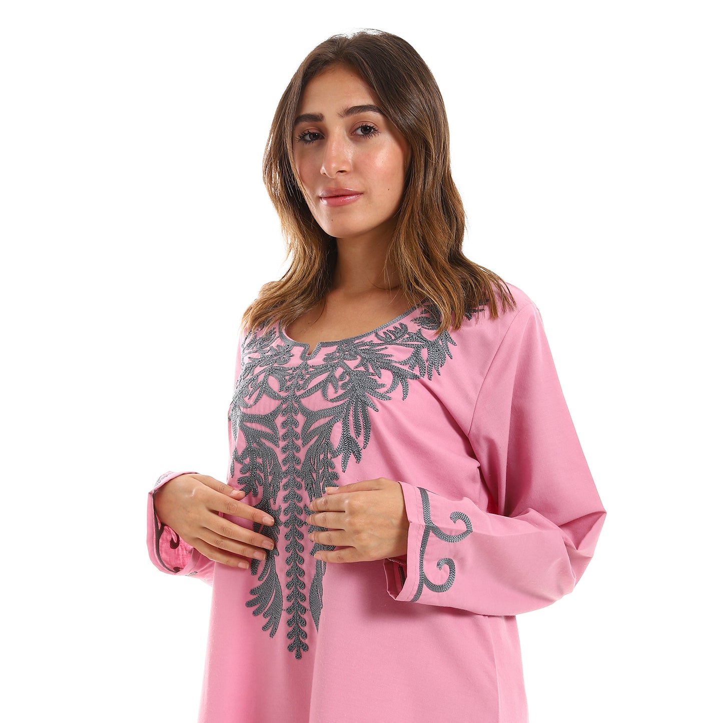 9006جلابية بيت حريمي كم طويل