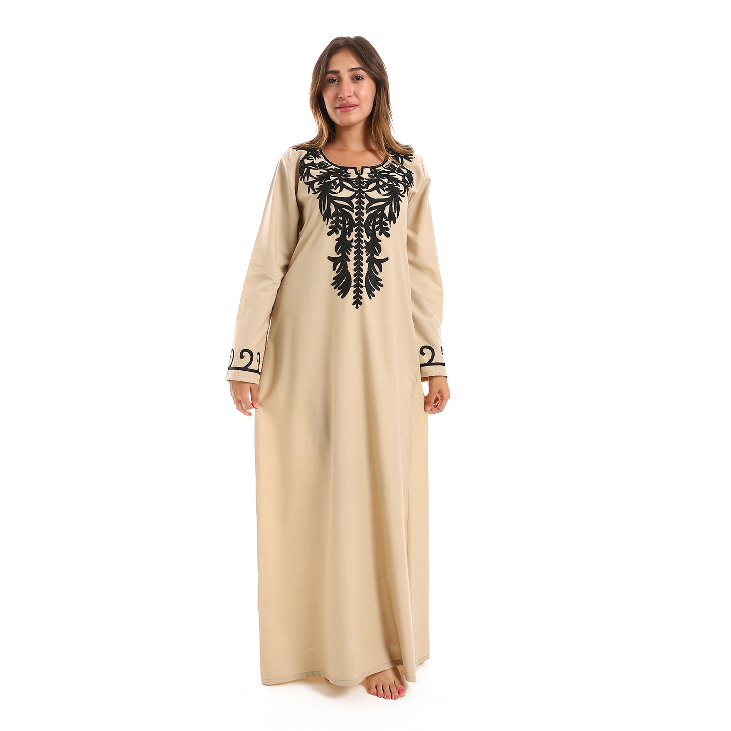 9006جلابية بيت حريمي كم طويل