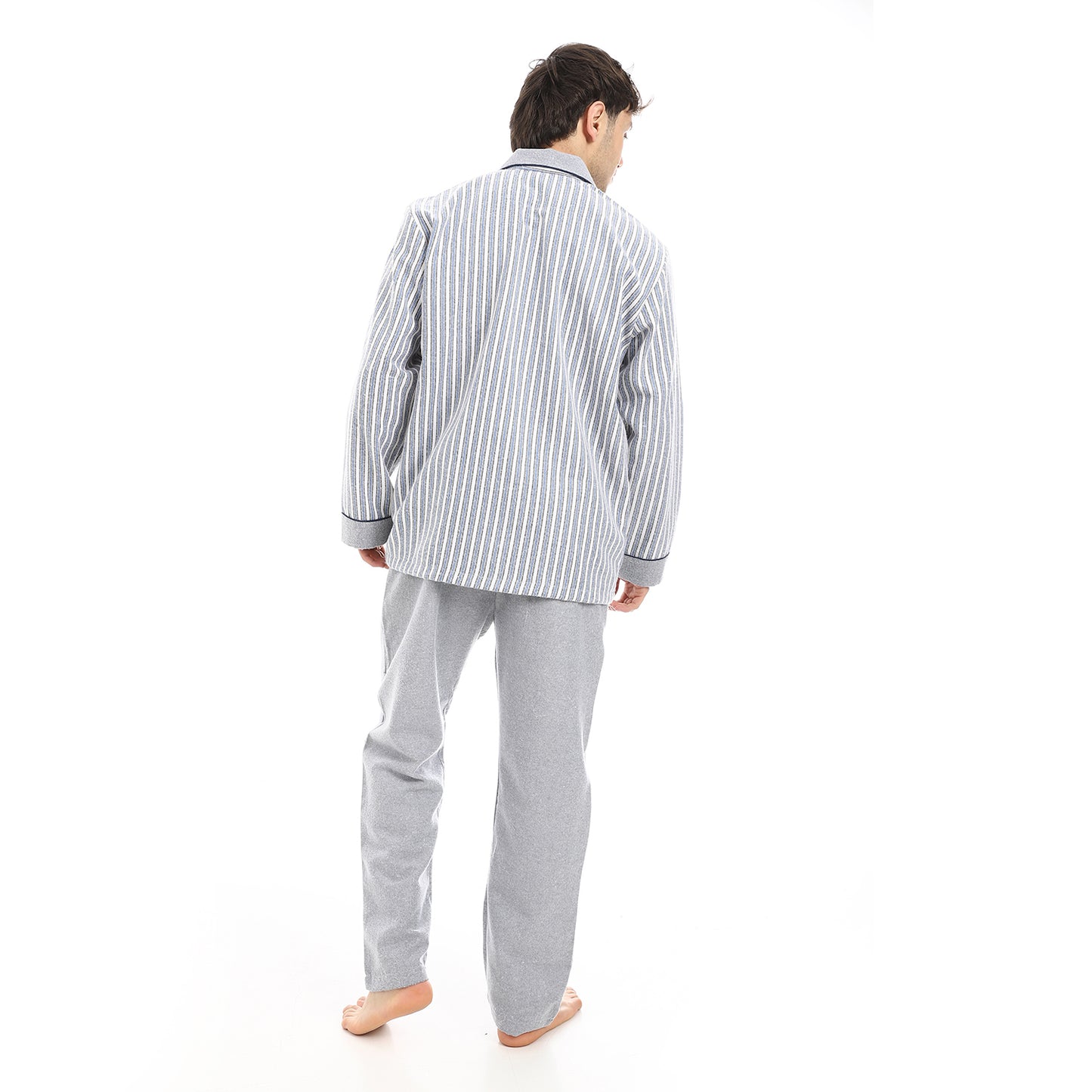KHM-8016 بجامة مقلمة كستور شتوي