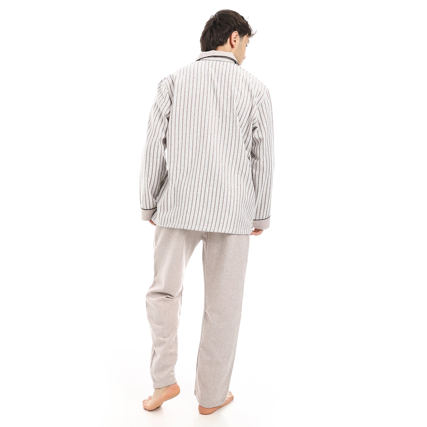 KHM 8016 بجامة مقلمة كستور شتوي