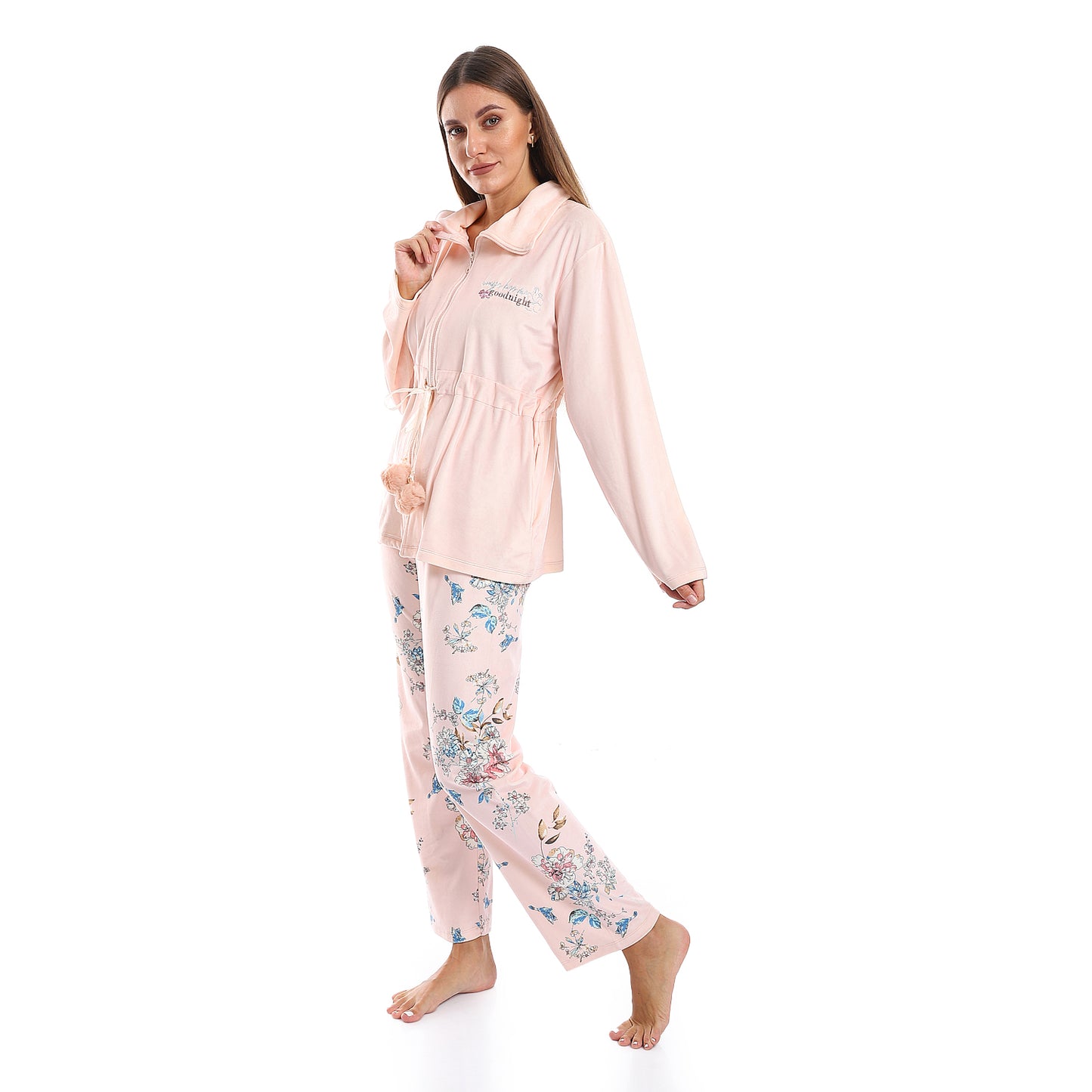 1348  بجامة شتوي قطيفة بسوستة