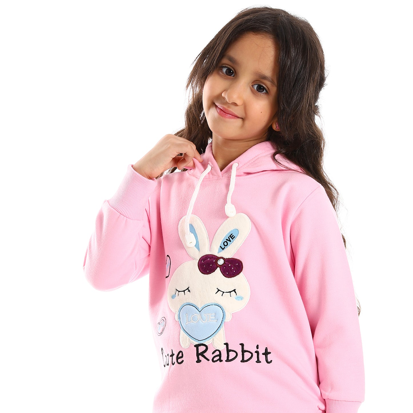 Cute Rabbit بجامة بناتي شتوي
