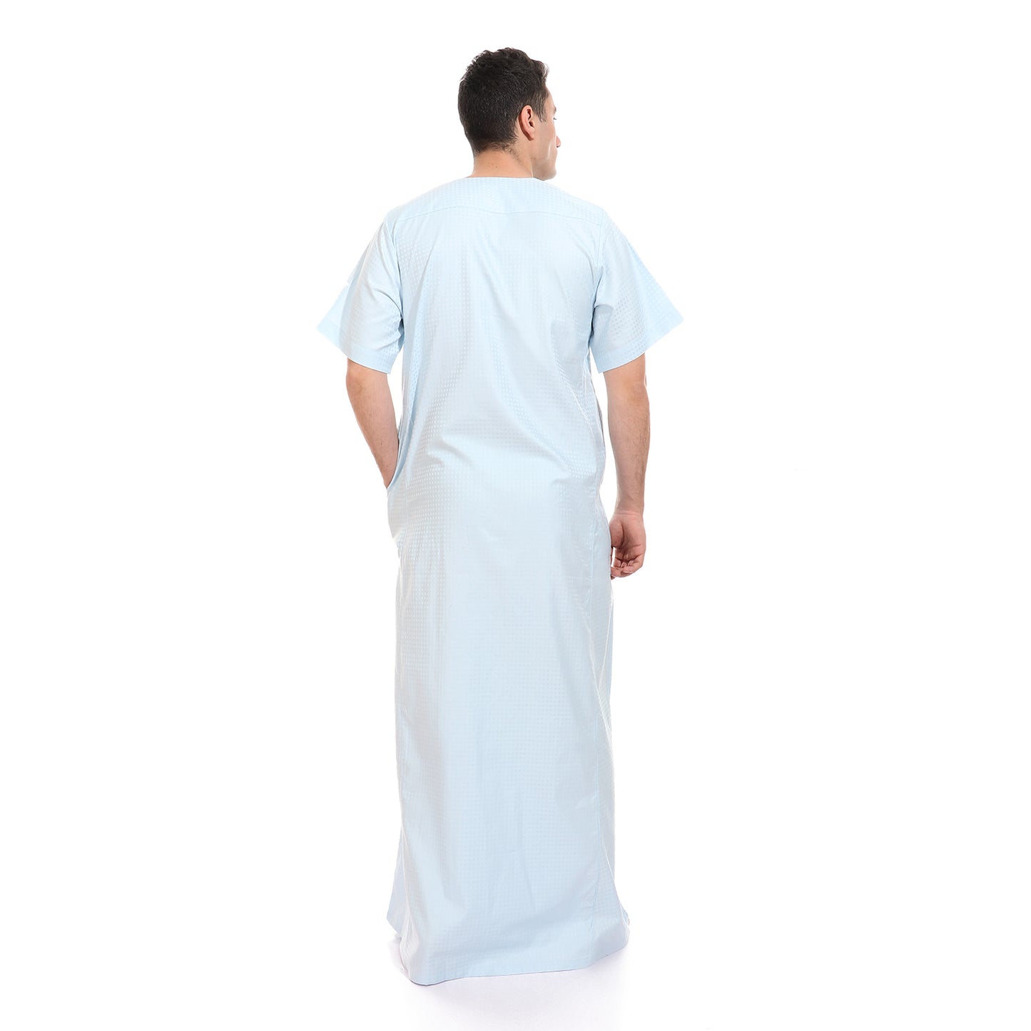 KHM07043 جلابية رجالي قطن صافي جكار