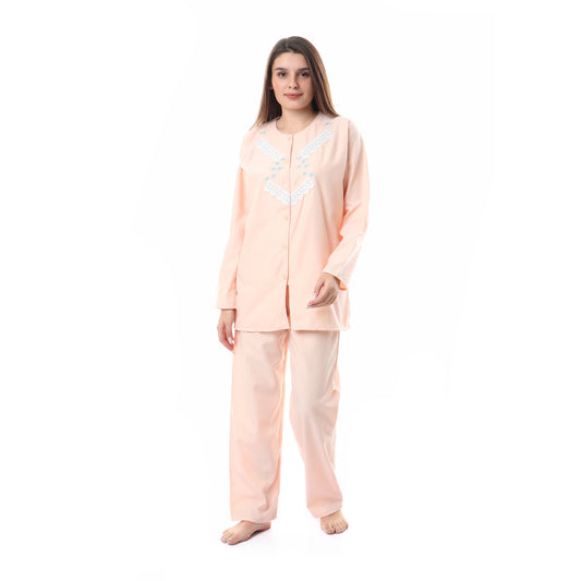 بجامة حريمي شتوي كم طويل