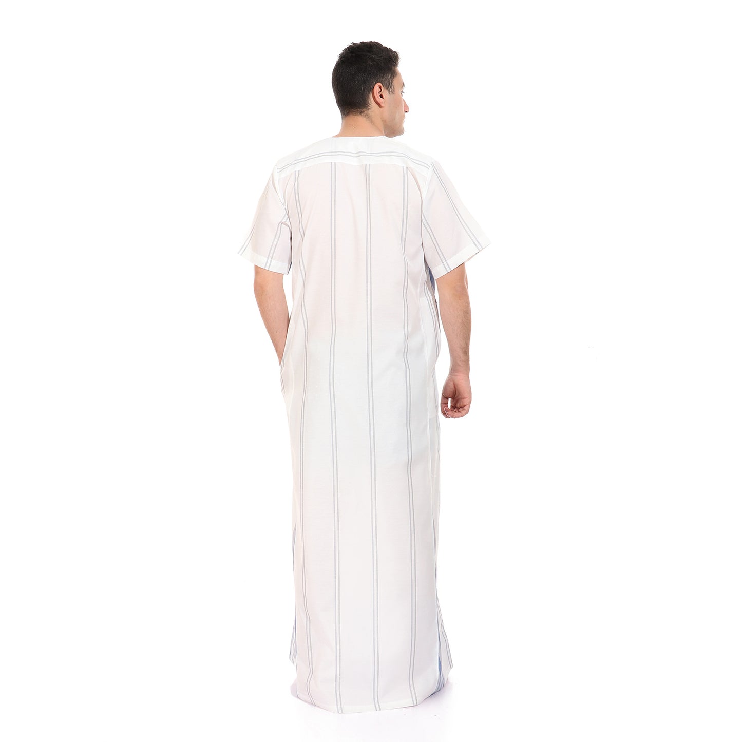 جلابية رجالي سادة و مقلم