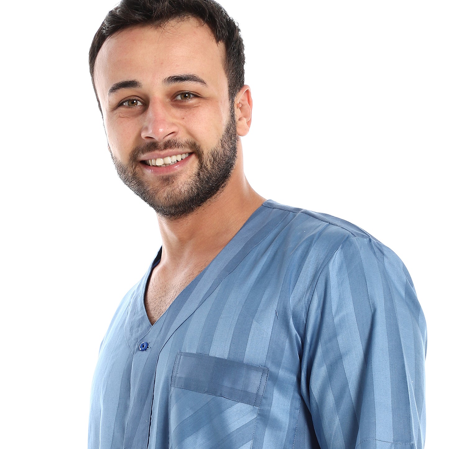جلابية رجالي قطن قلم ستان