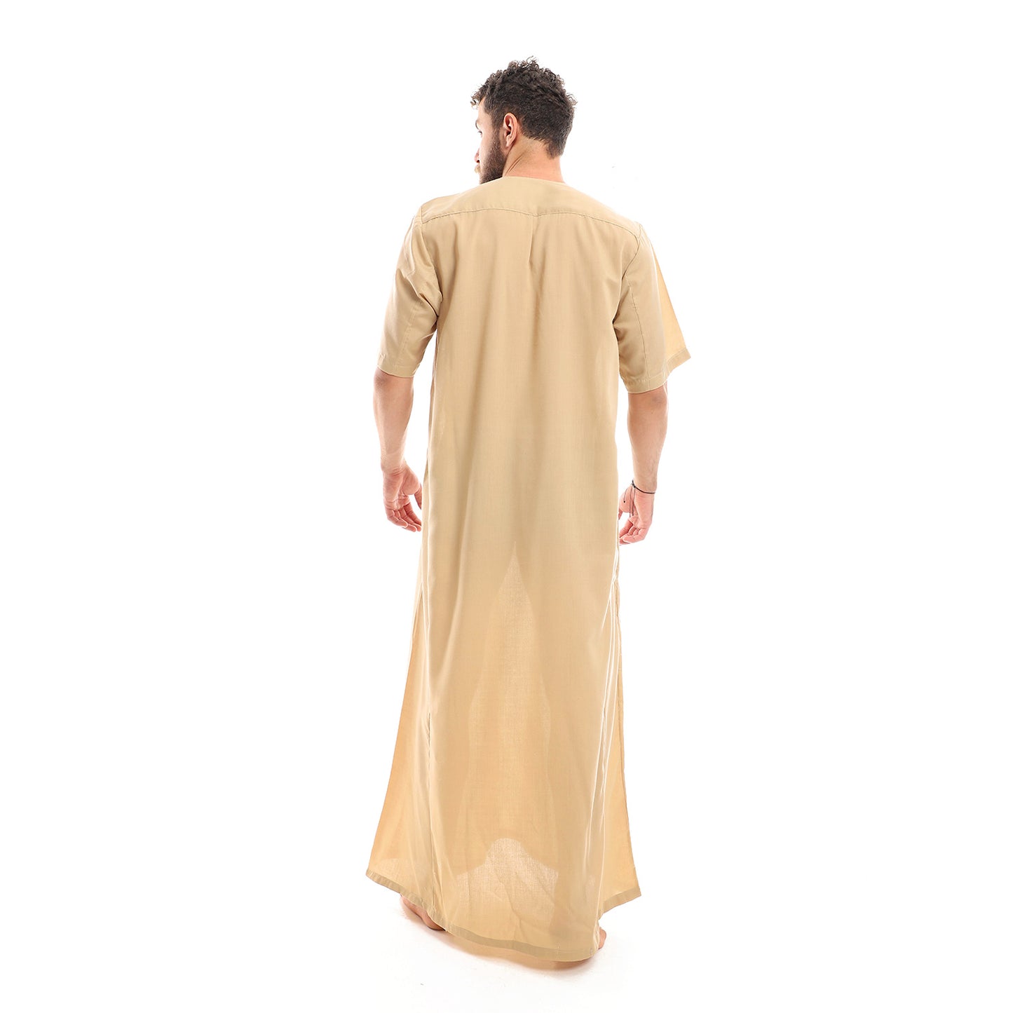 جلابية رجالي سادة بندة رفيعة
