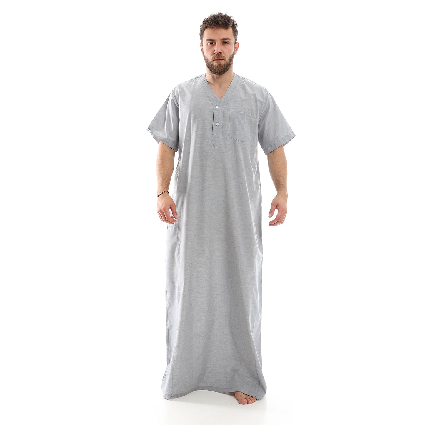 جلابية رجالي قطن سادة ألوان