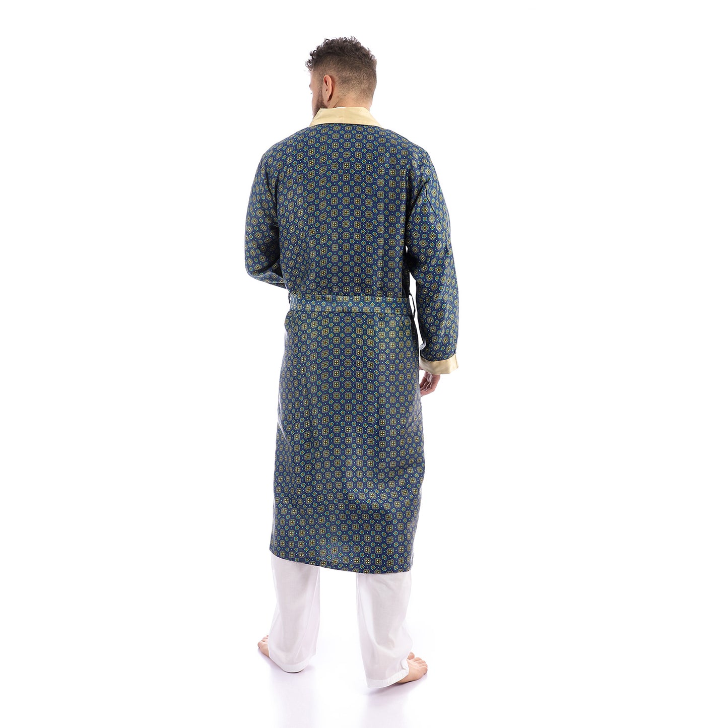 KHM-8044-روب رجالي ستان رسومات