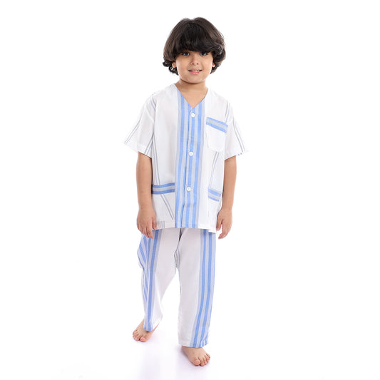 بجامة صيفي كنار