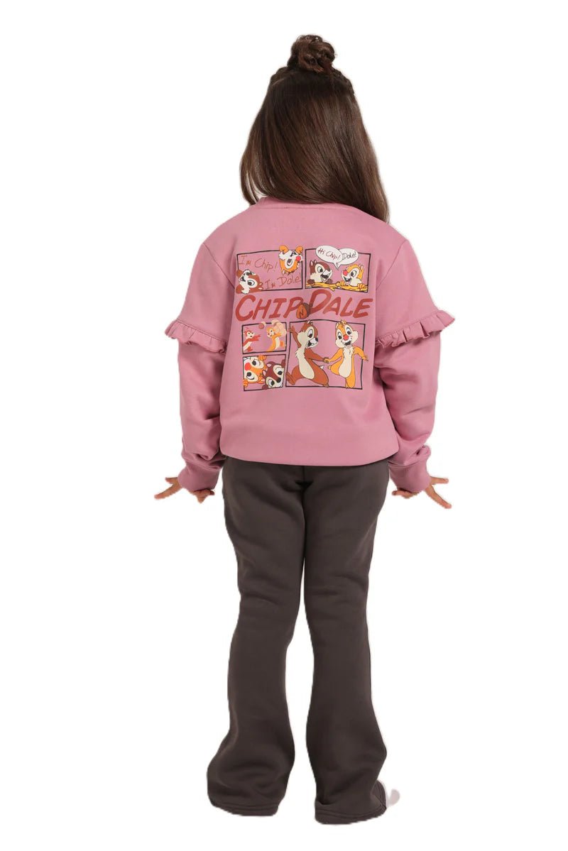 PJ03-W26 ترينينج بناتي شتوي قطن