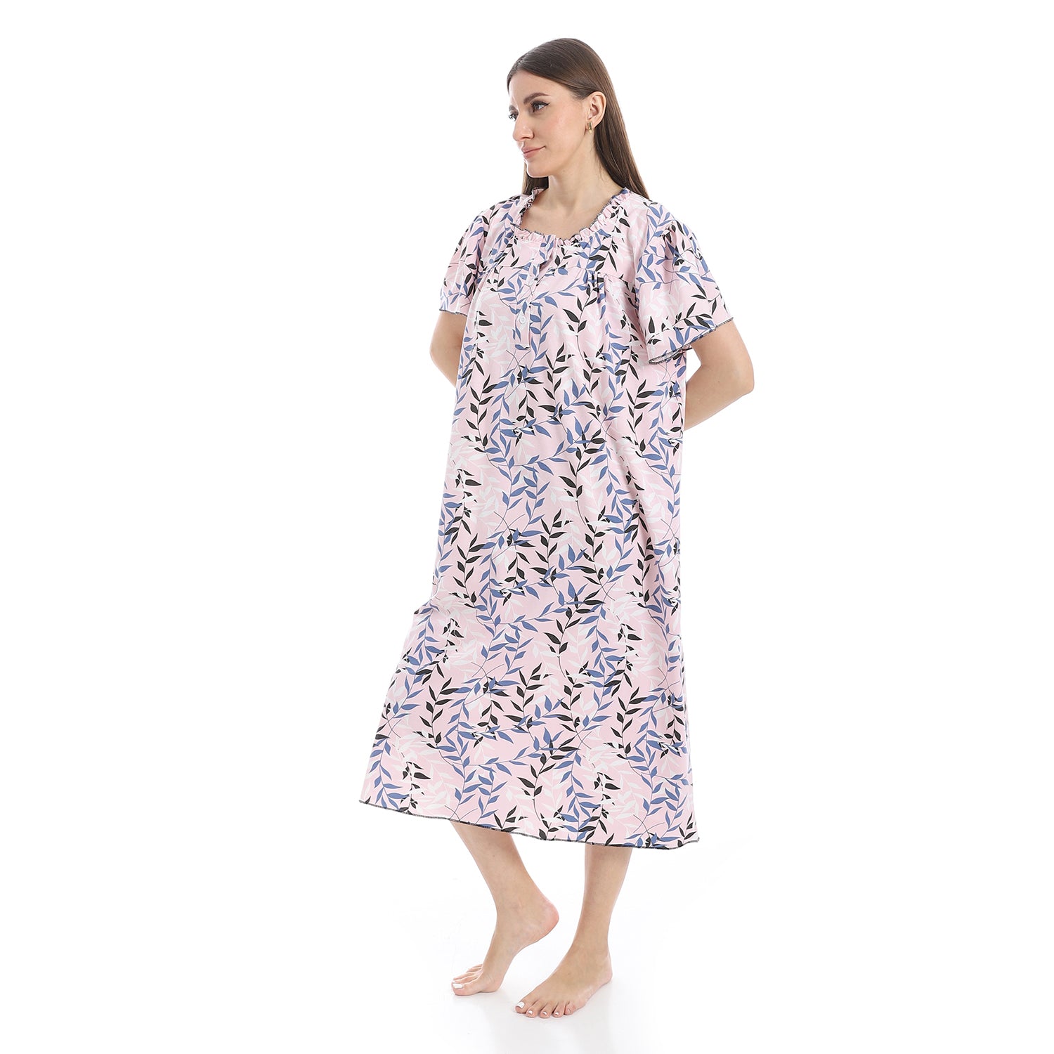 KHW984 قميص نوم قطن مشجر Translation missing: ar.content.product_image_secondary