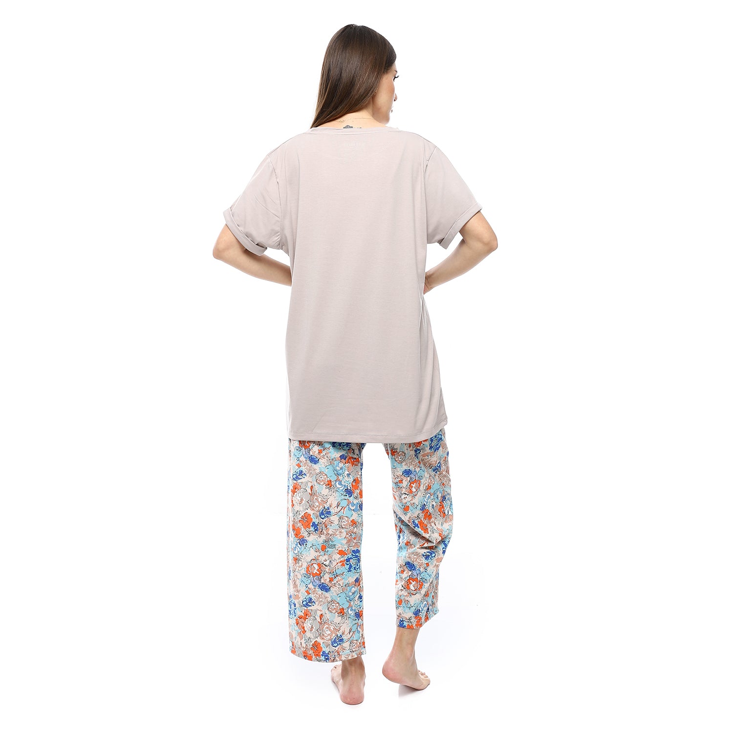 4417 بجامة صيفي مشجرة
