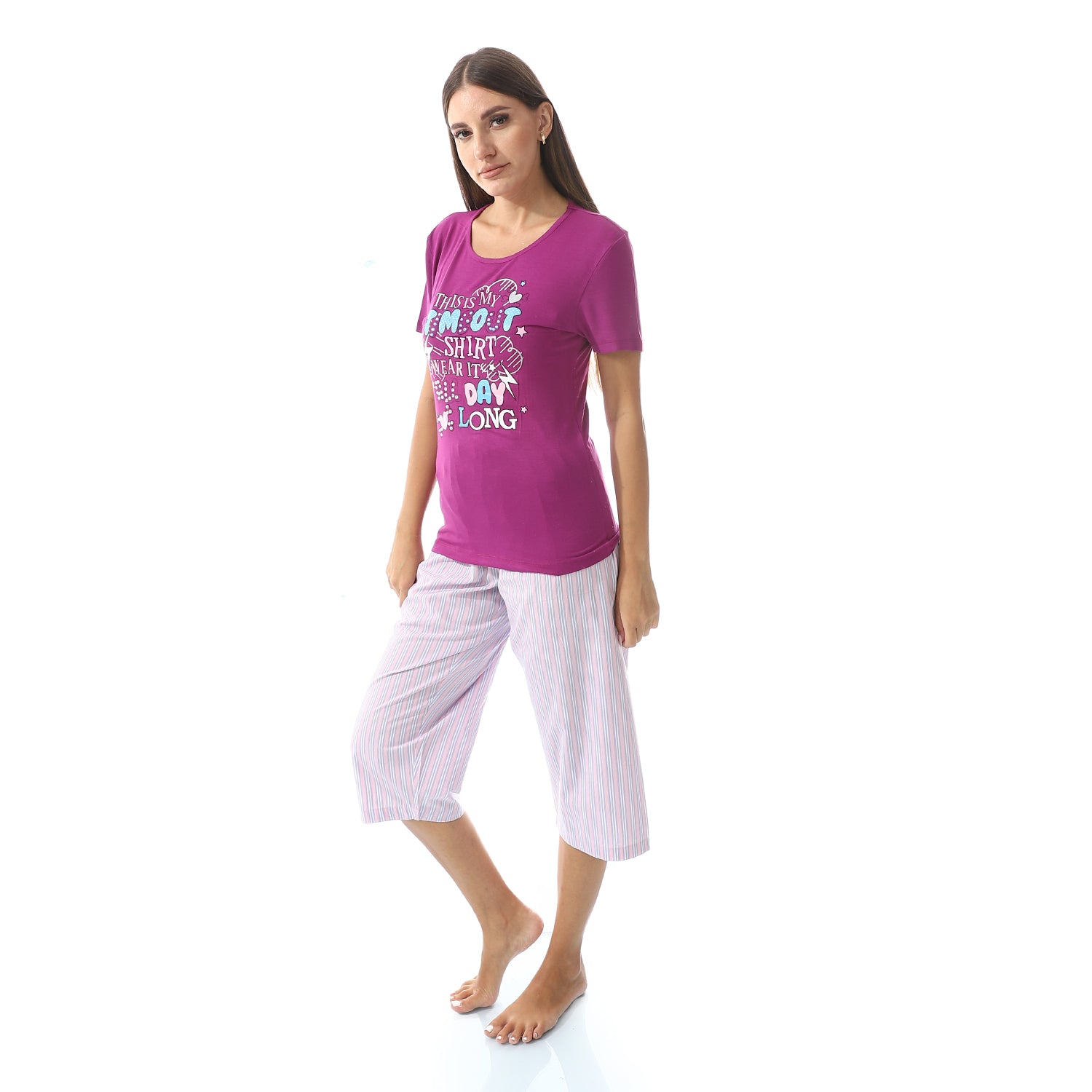 5762 بجامة نصف كم قطن بونتاكور لينوه Translation missing: ar.content.product_image_secondary