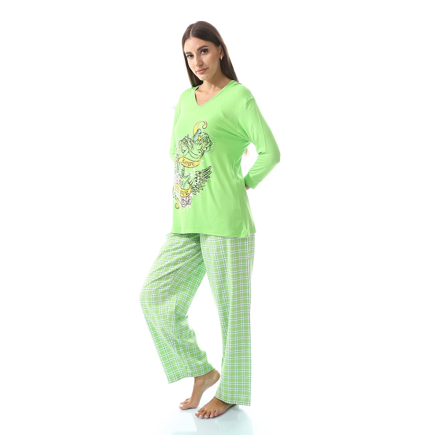 5775 بجامة قطن كم طويل بكابيشون Translation missing: ar.content.product_image_secondary
