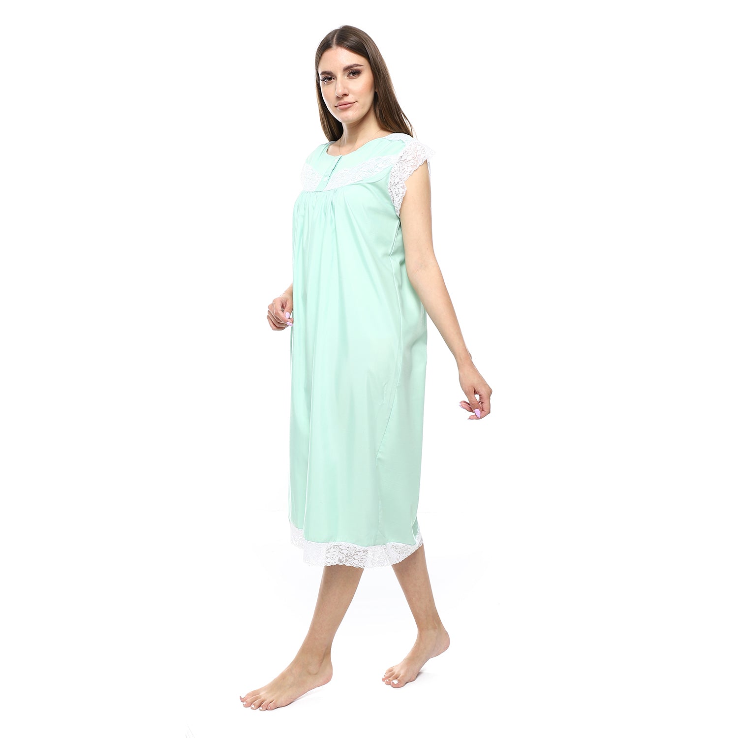 KHW-708 قميص نوم لينوه نصف كم Translation missing: ar.content.product_image_secondary