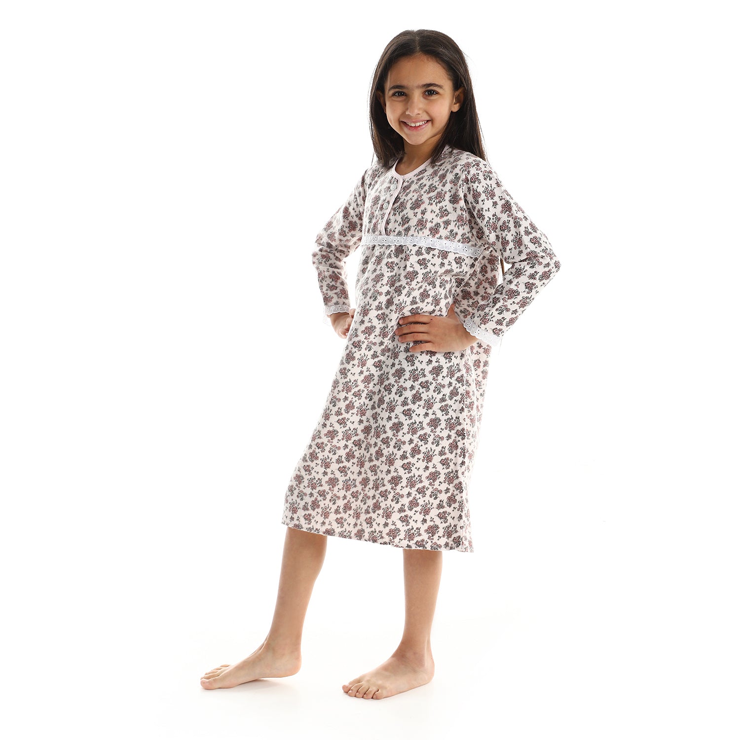 KHG723 قميص نوم بناتي كستور شتوي Translation missing: ar.content.product_image_secondary