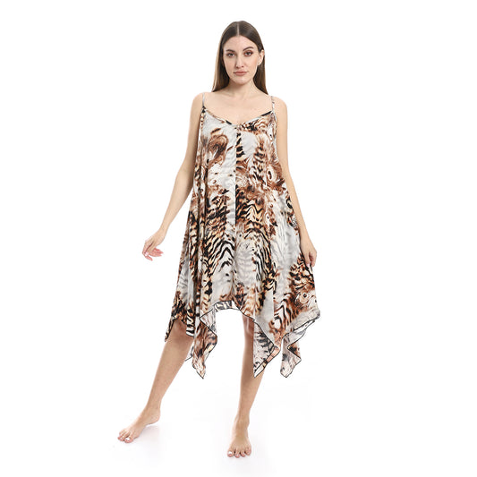 KHW2613- قميص نوم حمالة فيسكوز