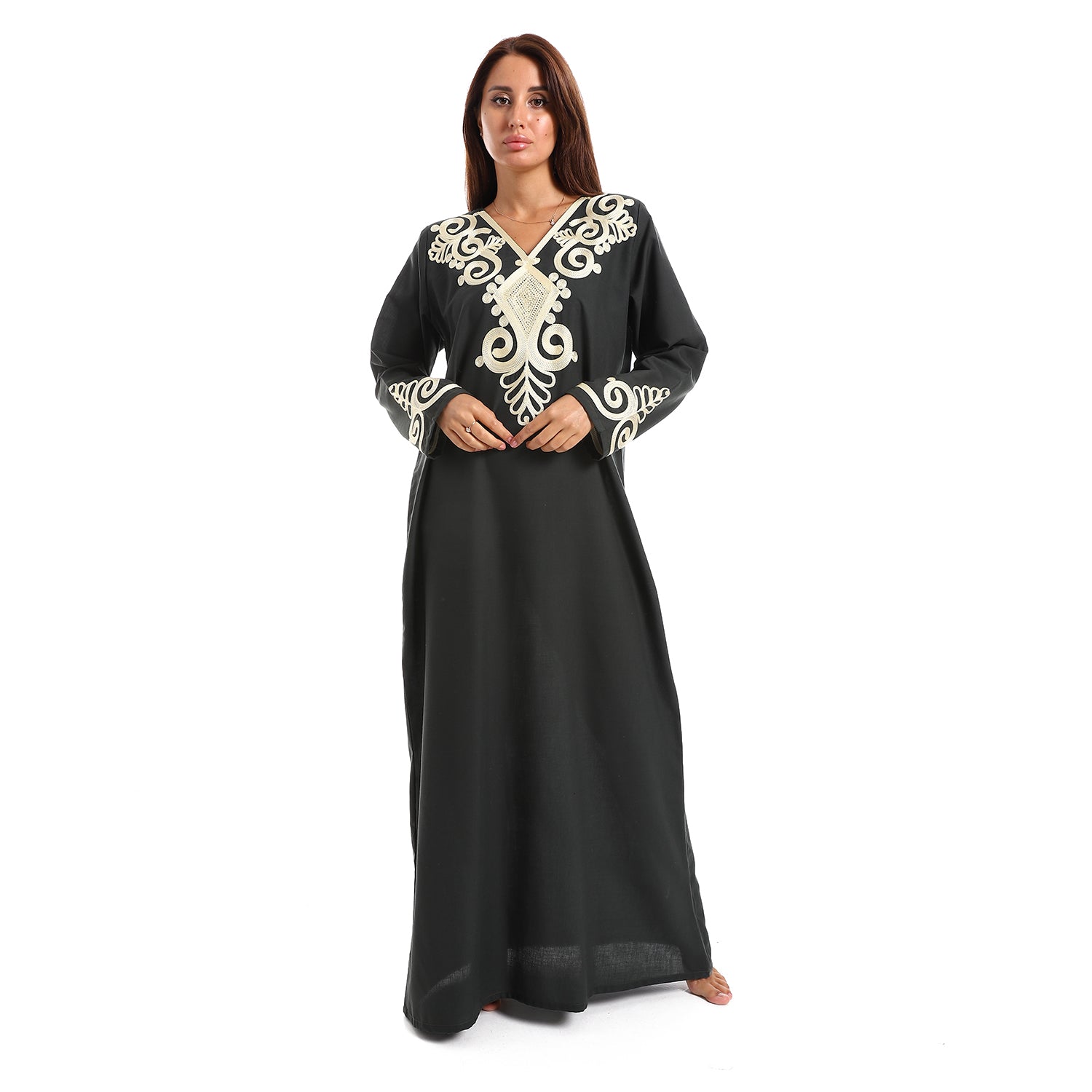 9001 جلابية بيت حريمي كم طويل Translation missing: ar.content.product_image_main