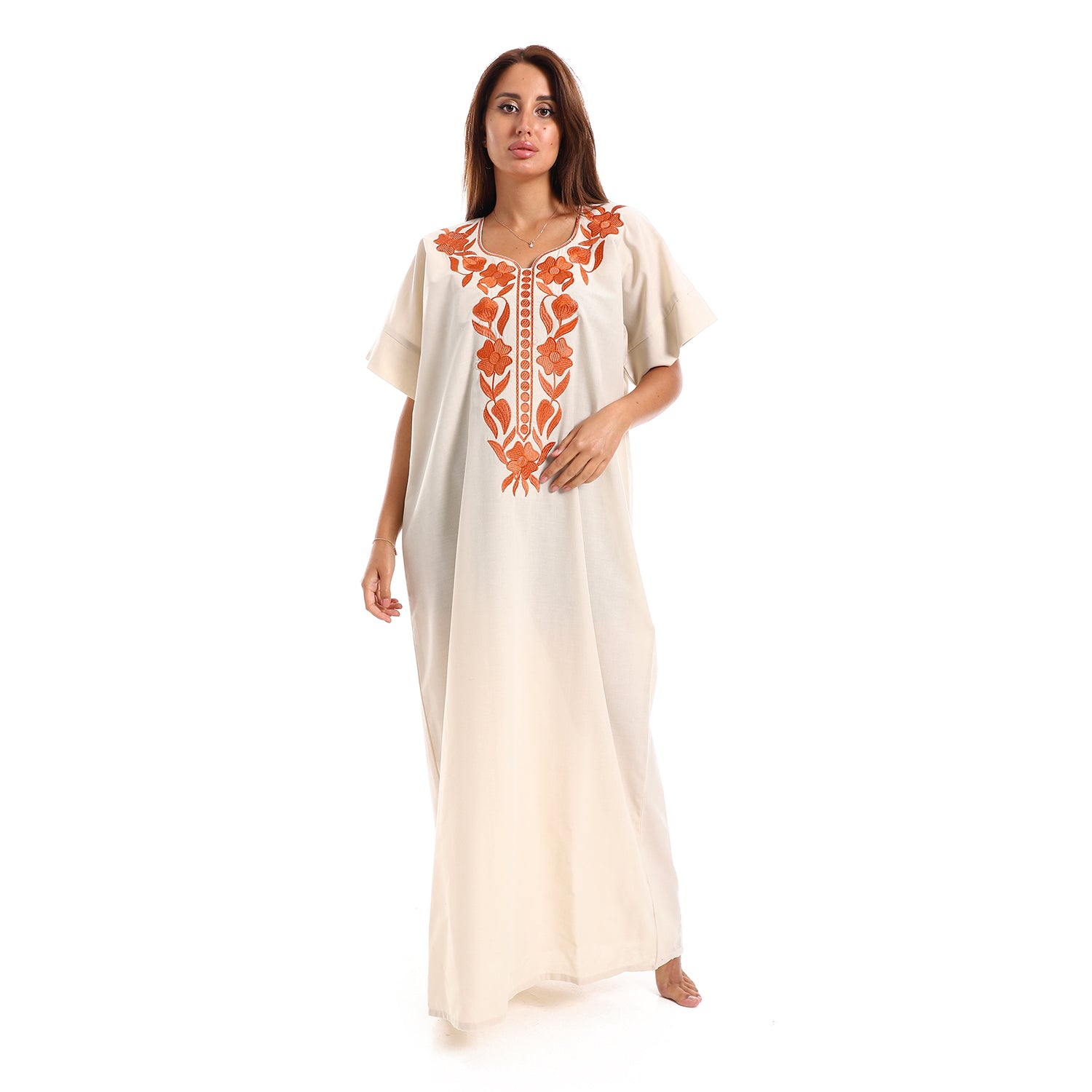9003 جلابية بيت حريمي نصف كم Translation missing: ar.content.product_image_main