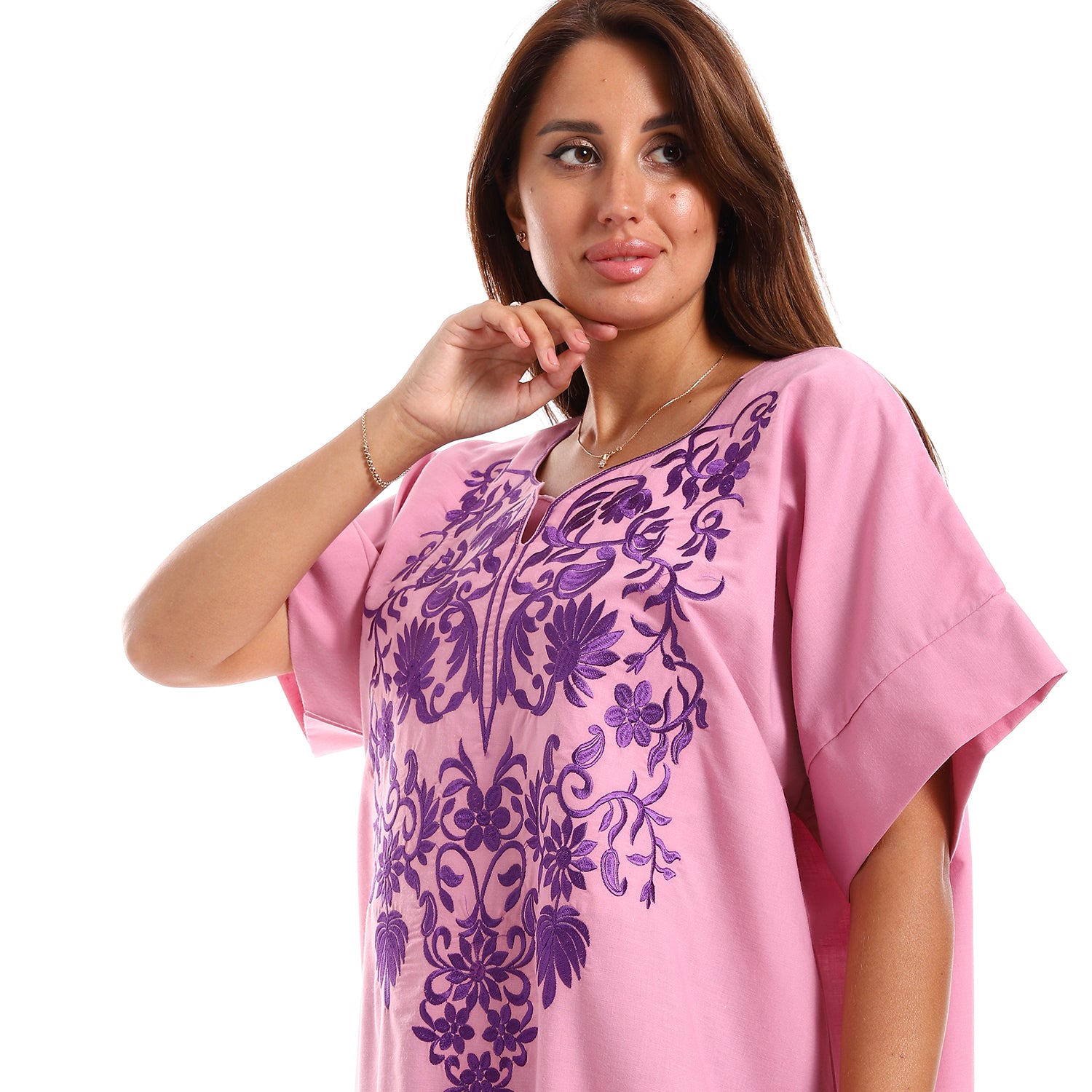 9004 جلابية بيت حريمي نصف كم Translation missing: ar.content.product_image_secondary
