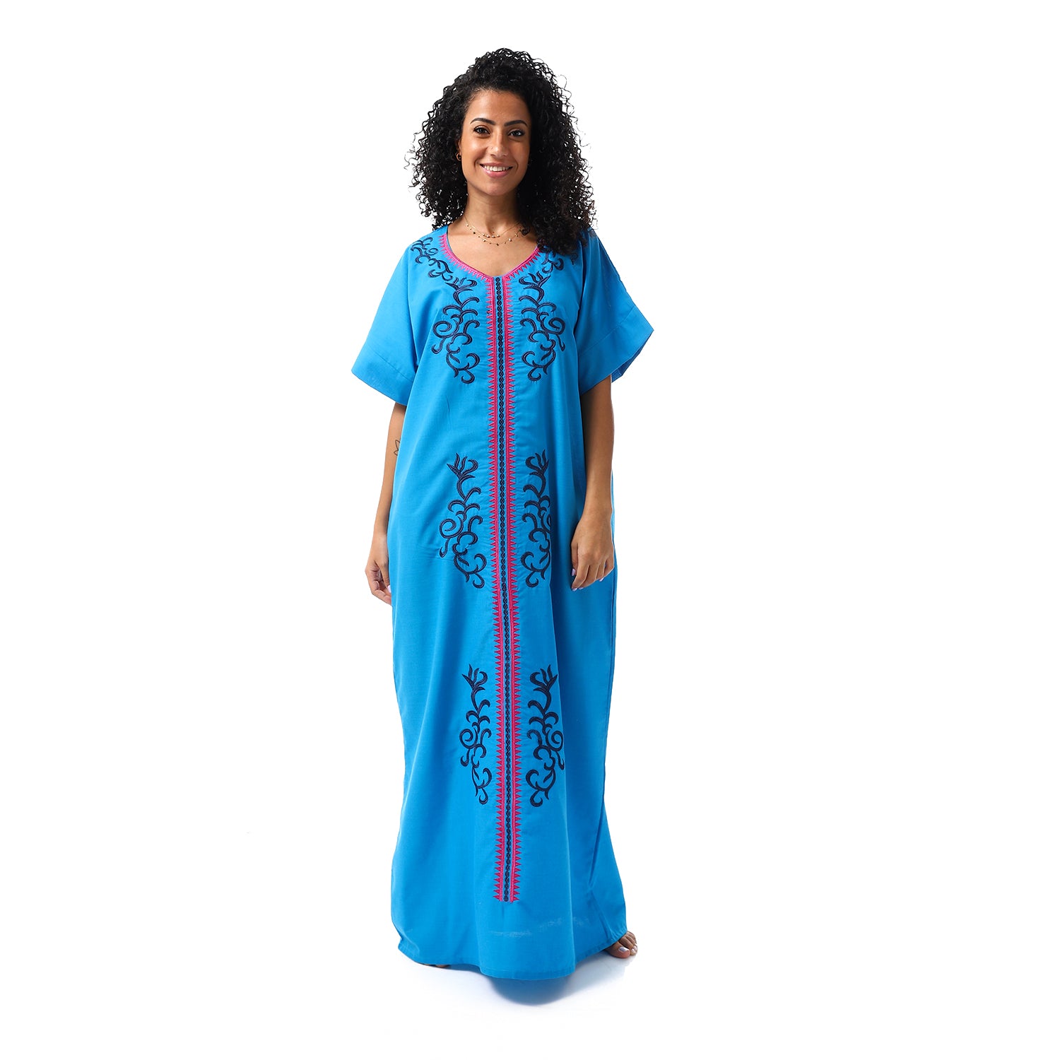 9007 جلابية بيت حريمي نصف كم Translation missing: ar.content.product_image_main