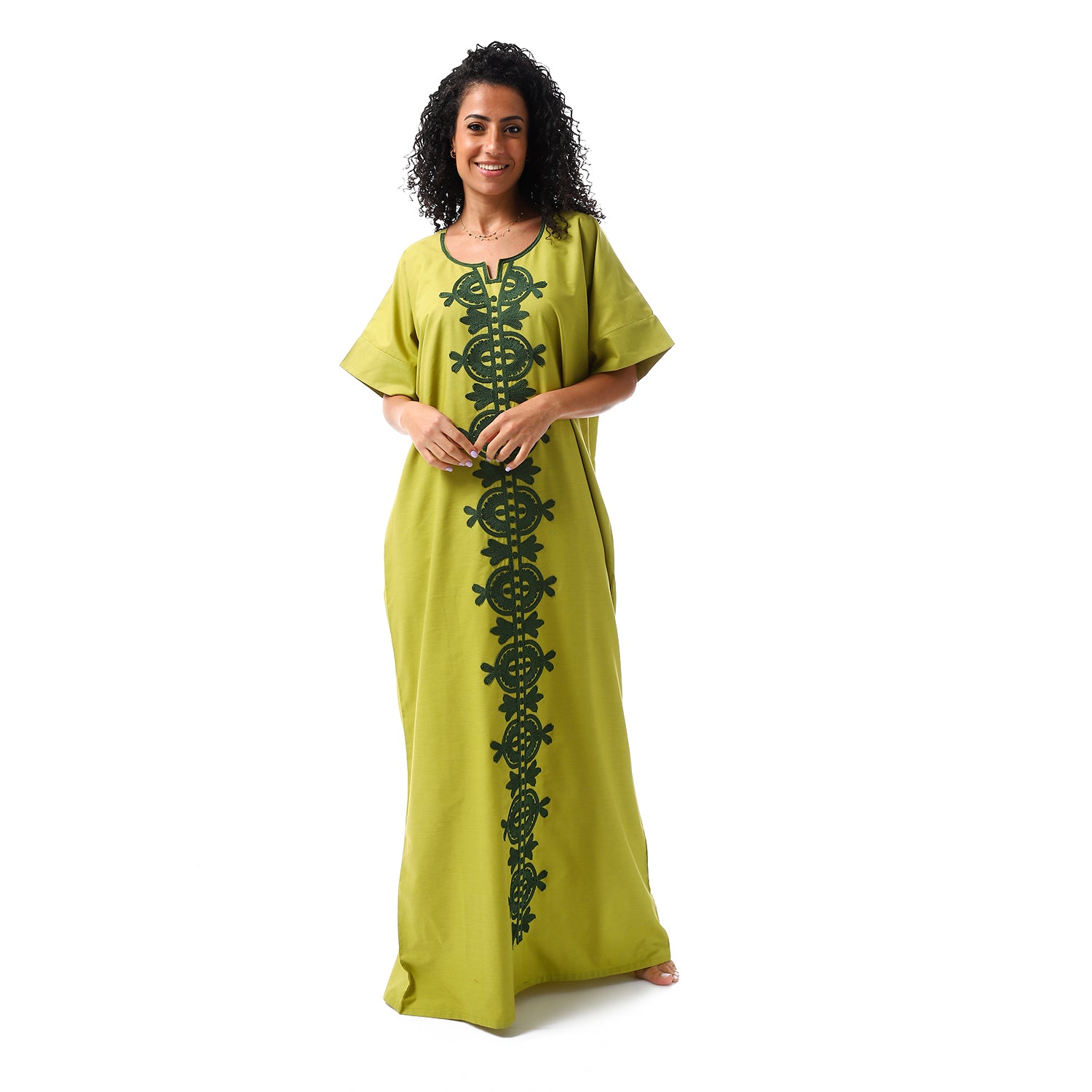 9008 جلابية بيت حريمي نصف كم Translation missing: ar.content.product_image_main