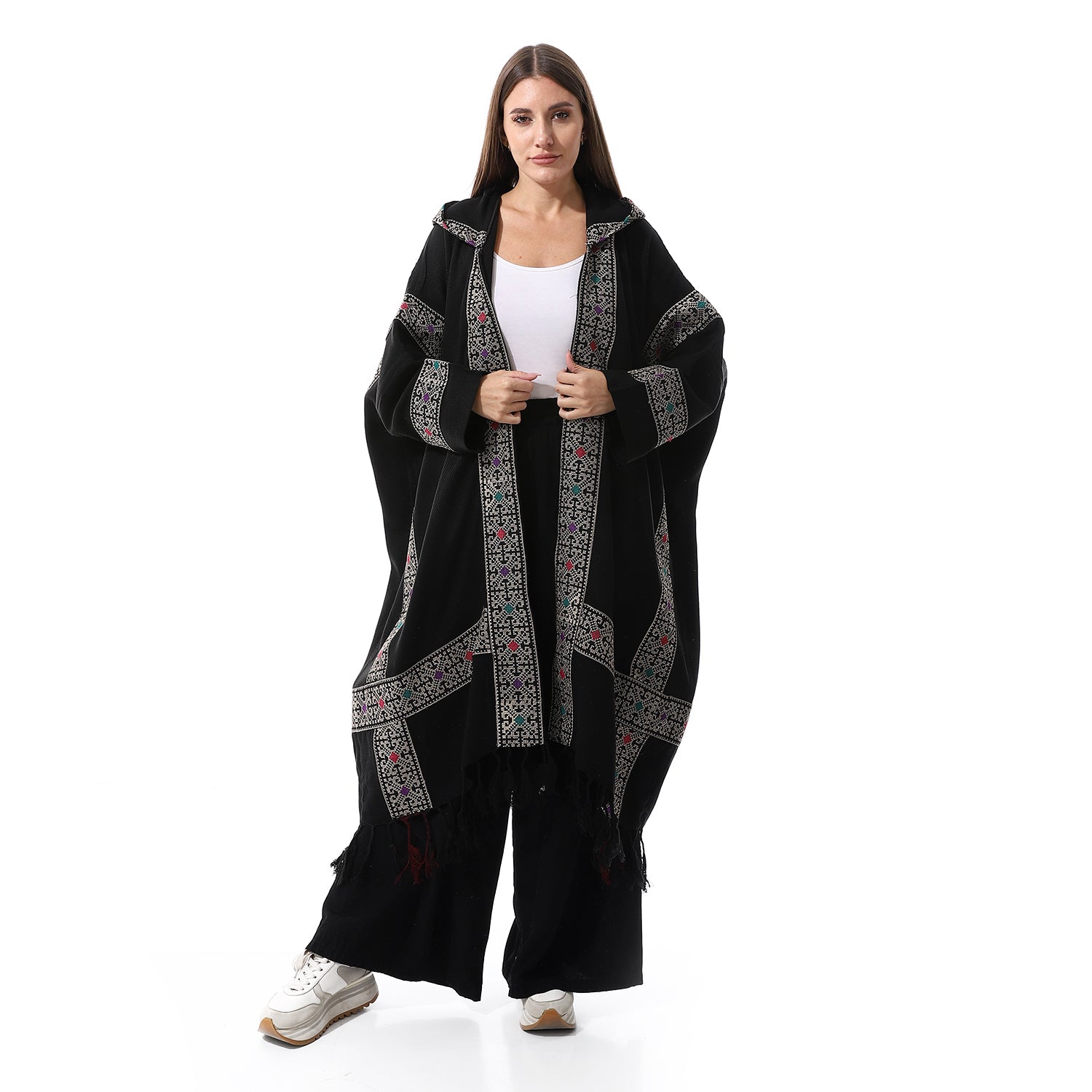 KHW-9055 شال حريمي صوف مطرز Translation missing: ar.content.product_image_secondary
