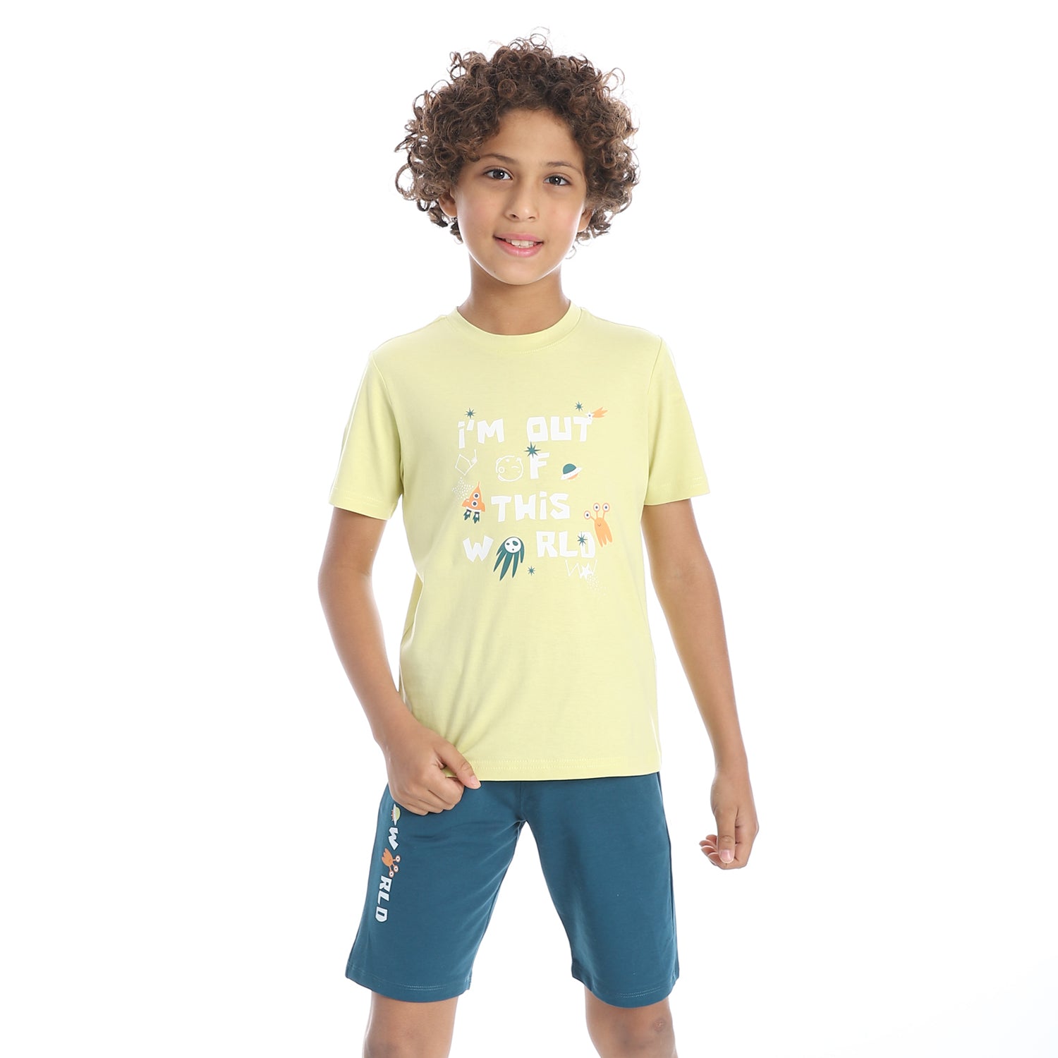 J35 بجامة أولادي صيفي قطن Translation missing: ar.content.product_image_main