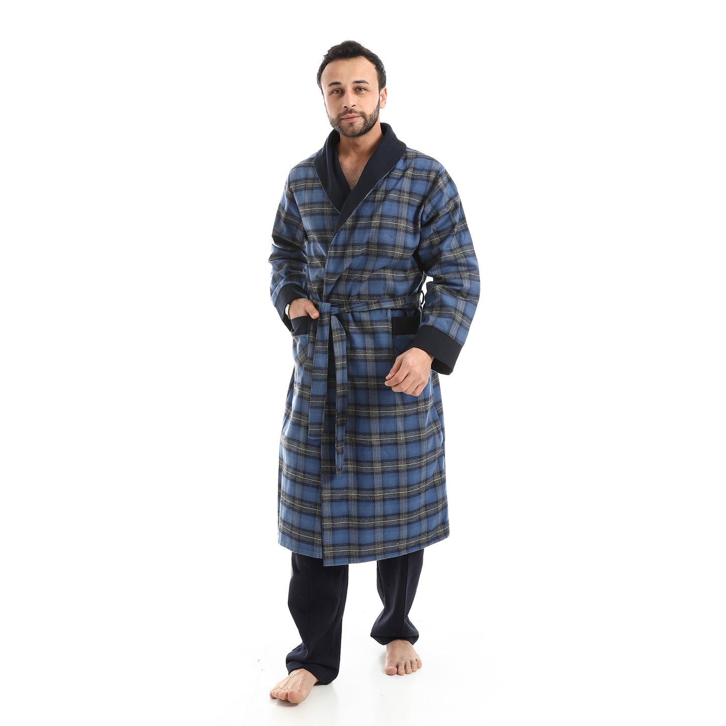 CL20-W26 روب رجالي كستور كاروه قطن