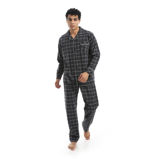 COL21-W26 بجامة كستور شتوي قطن صافي