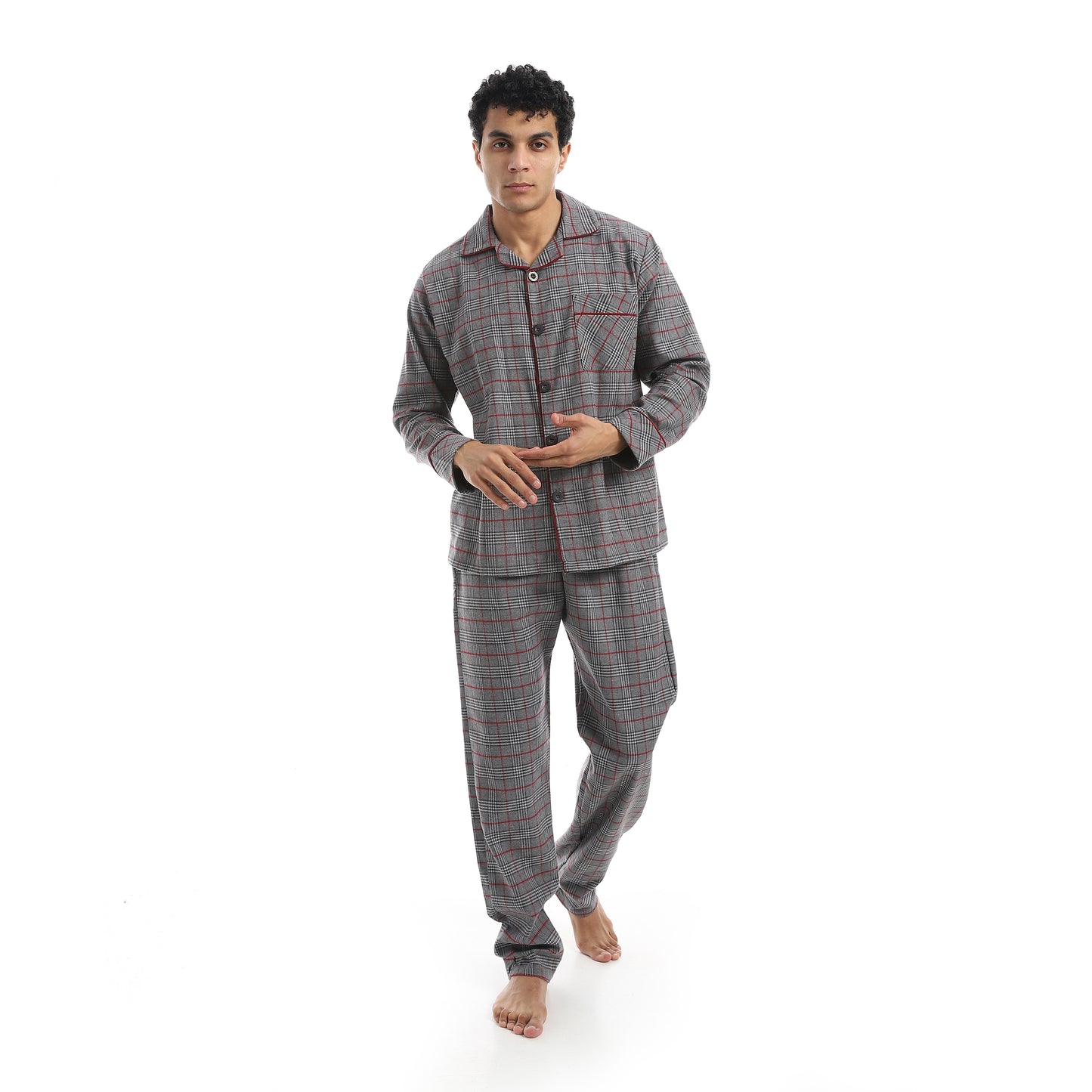 CLL21-W26 بجامة كستور شتوي قطن صافي