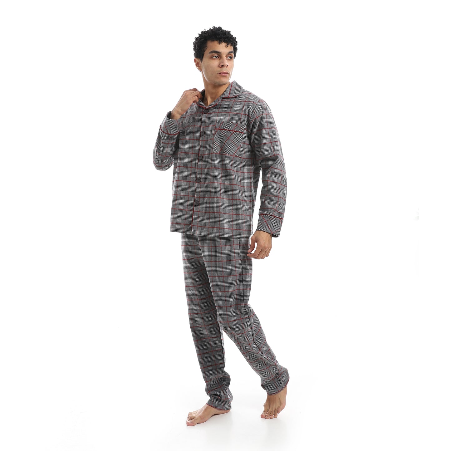 CLL21-W26 بجامة كستور شتوي قطن صافي