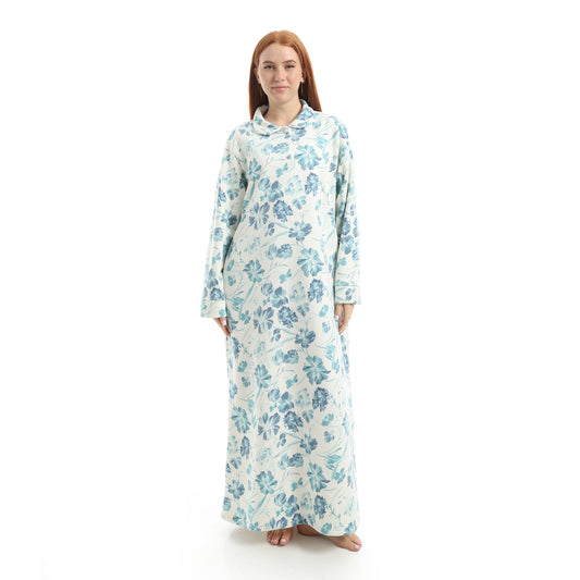 D2-W26 قميص نوم ميلتون قطن بياقة