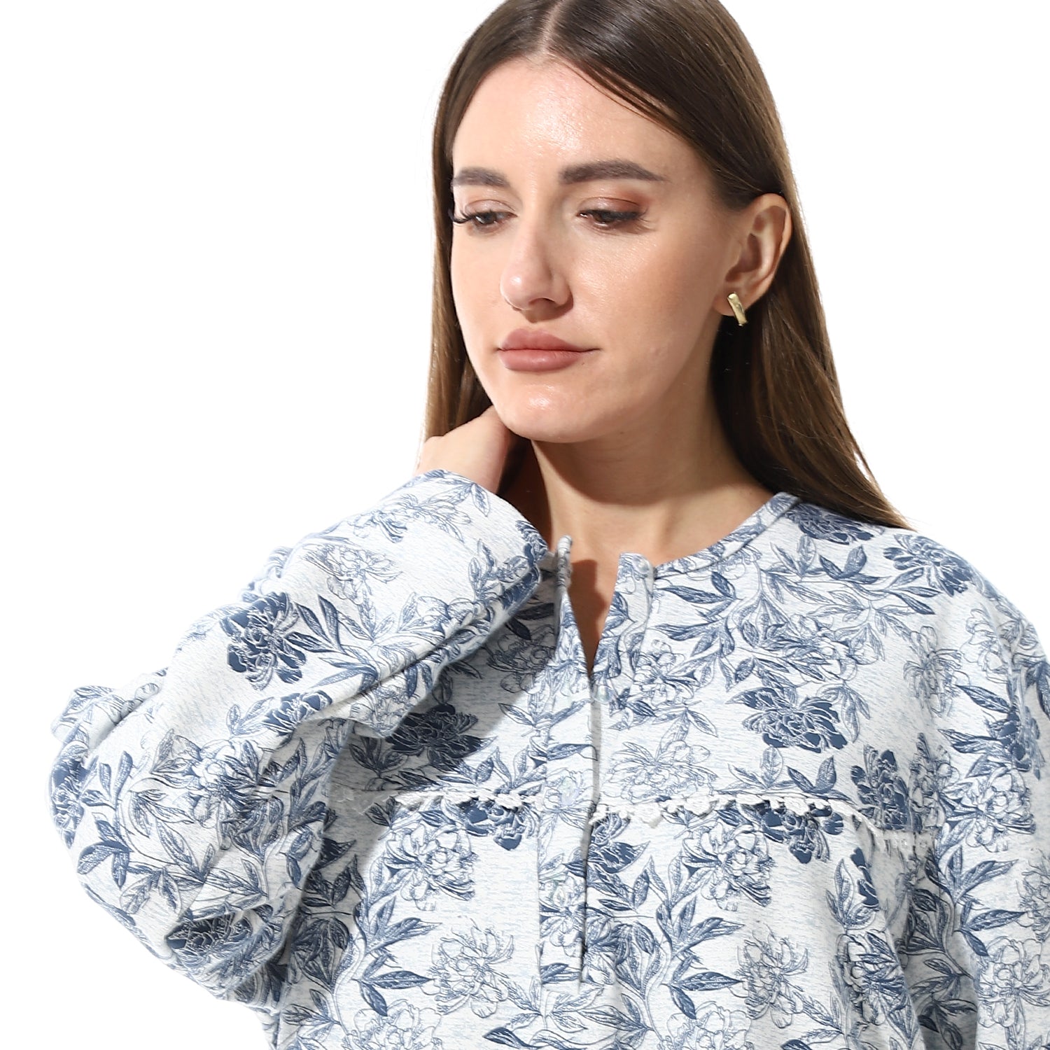 D31-W25 قميص نوم ميلتون بسفرة و دانتيل Translation missing: ar.content.product_image_secondary