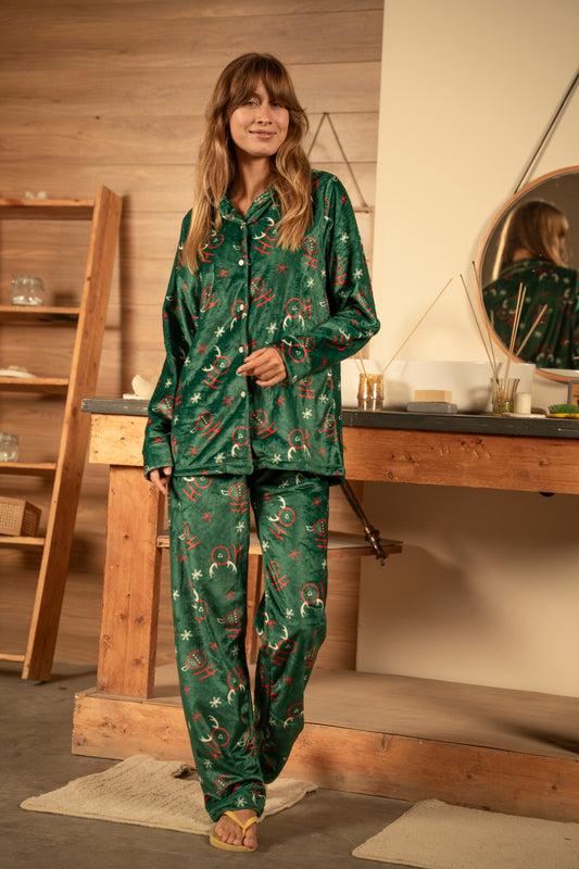 D58-W26 بجامة كلاسيك شتوي بولار