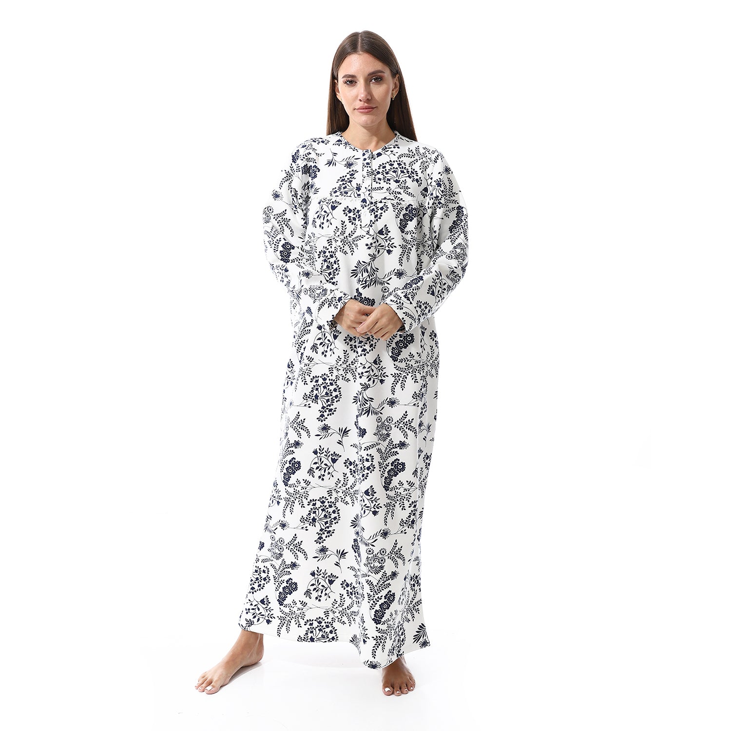 D73-W25 قميص نوم ميلتون بسفرة و دانتيل Translation missing: ar.content.product_image_main