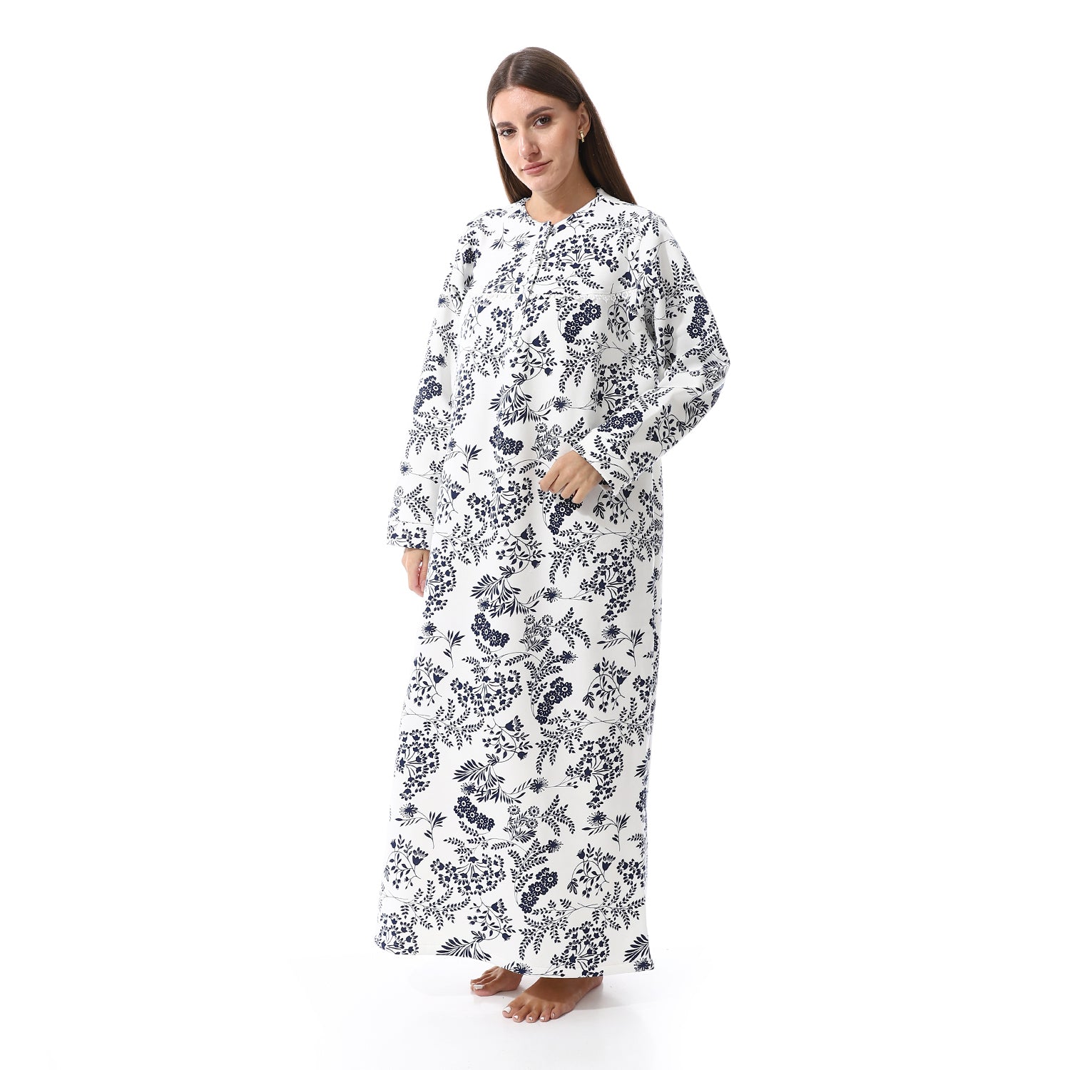 D73-W25 قميص نوم ميلتون بسفرة و دانتيل Translation missing: ar.content.product_image_secondary