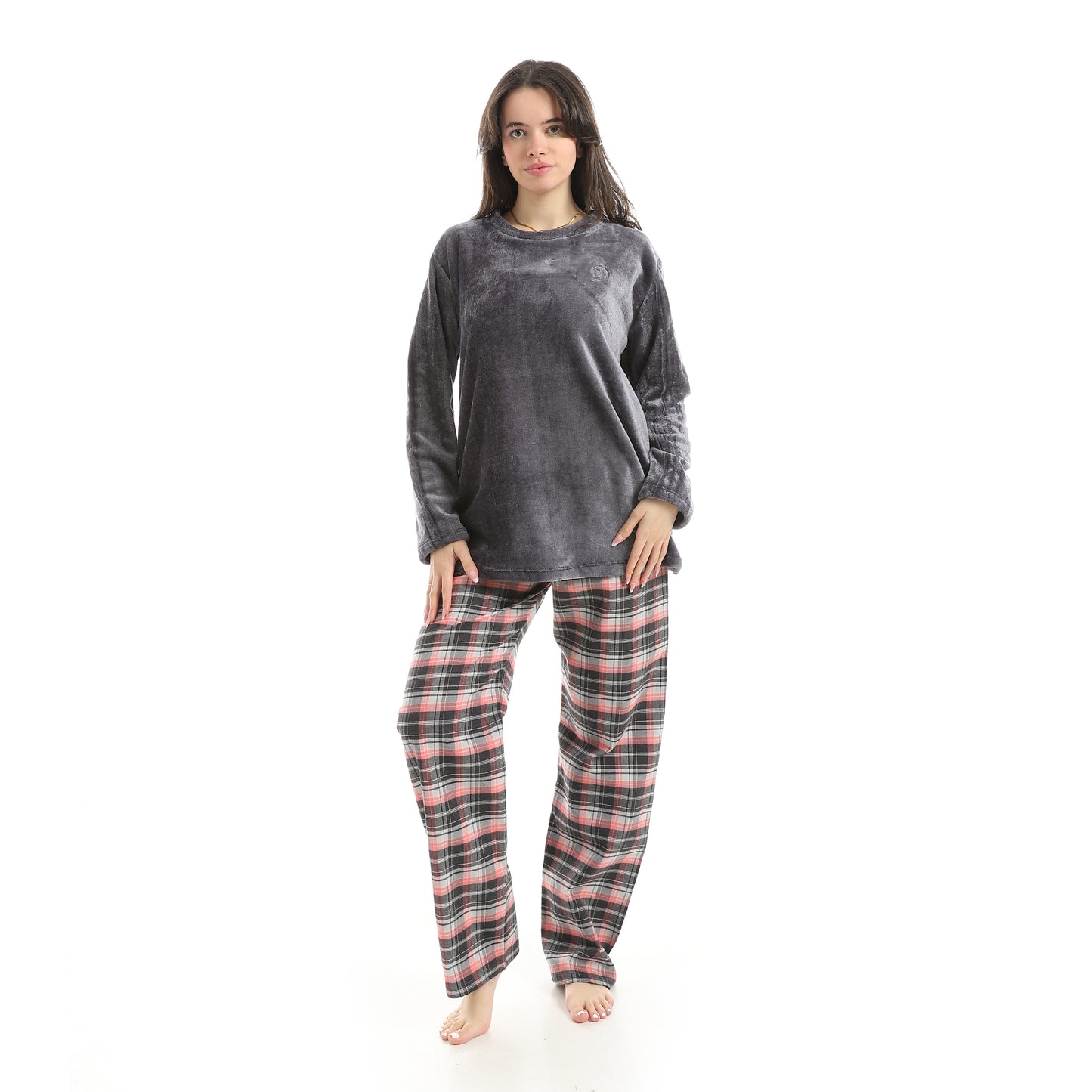 DB76-W26 بجامة شتوي بولار و كستور قطن