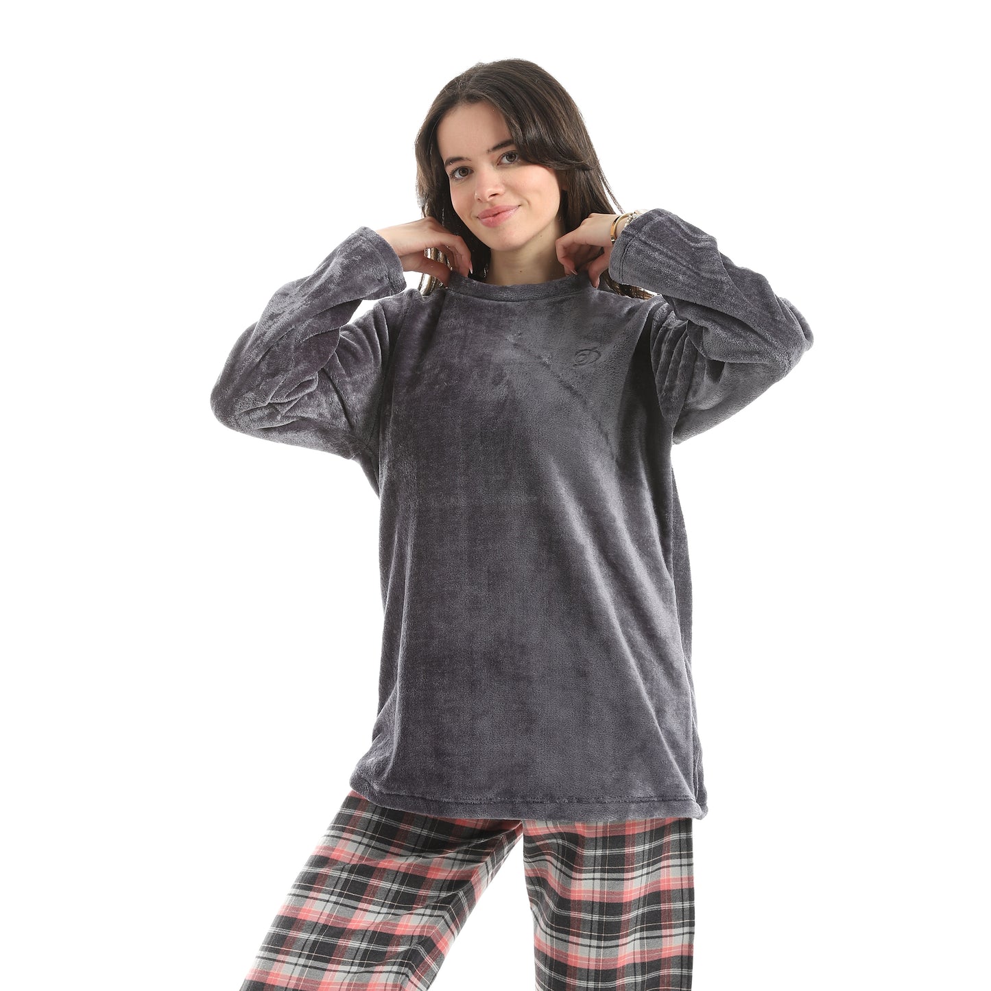 DB76-W26 بجامة شتوي بولار و كستور قطن